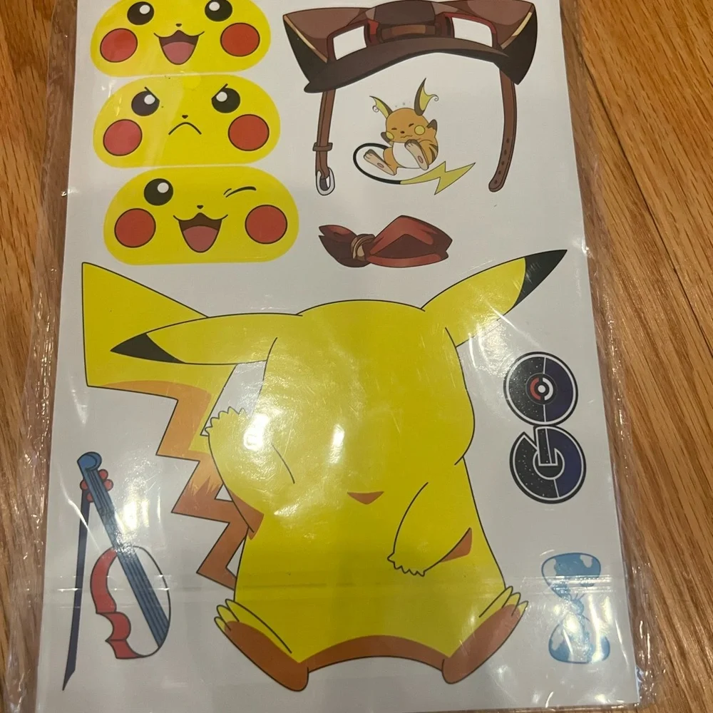 Pokemon Party Favor 32 Bags with 24 Stickers sets birthday
